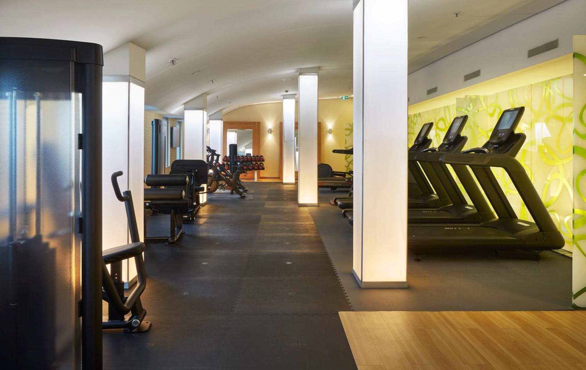 Hilton Garden Inn Frankfurt Airport Франкфурт-на-Майні Екстер'єр фото Fitness room