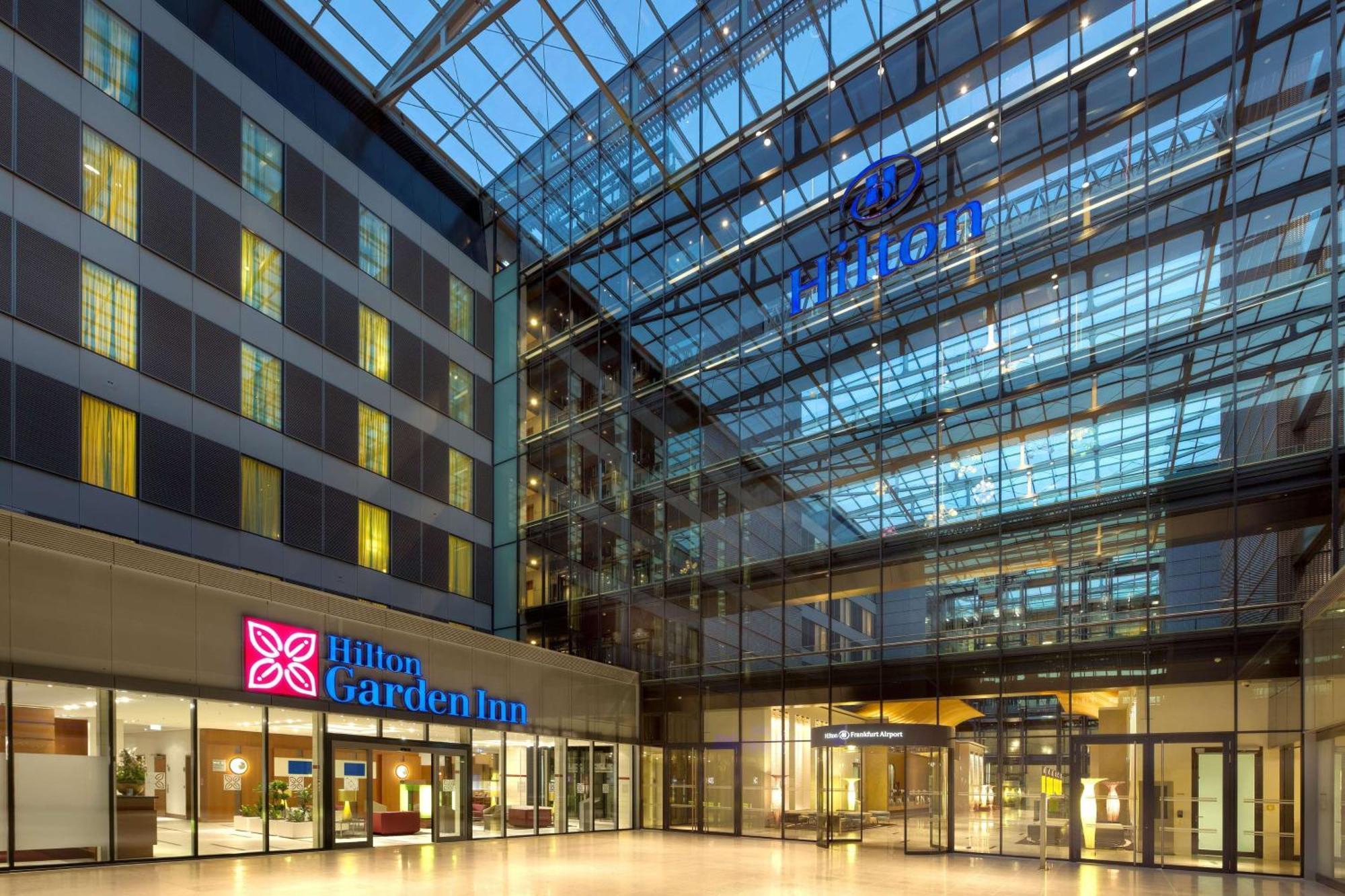 Hilton Garden Inn Frankfurt Airport Франкфурт-на-Майні Екстер'єр фото Hilton Garden Inn Frankfurt Airport