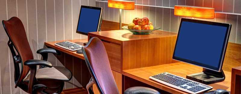 Hilton Garden Inn Frankfurt Airport Франкфурт-на-Майні Екстер'єр фото A computer in a hotel